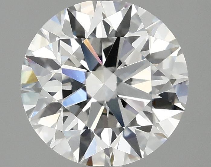 2.05 Carat Round Shaped Ideal Cut VVS2 IGI Certified Lab Grown Diamond