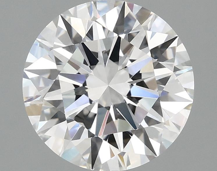 2.47 Carat Round Shaped Ideal Cut VVS2 IGI Certified Lab Grown Diamond