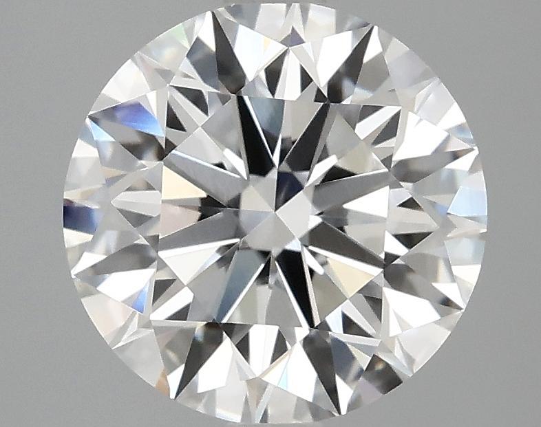 3.07 Carat Round Shaped Excellent Cut VVS2 IGI Certified Lab Grown Diamond