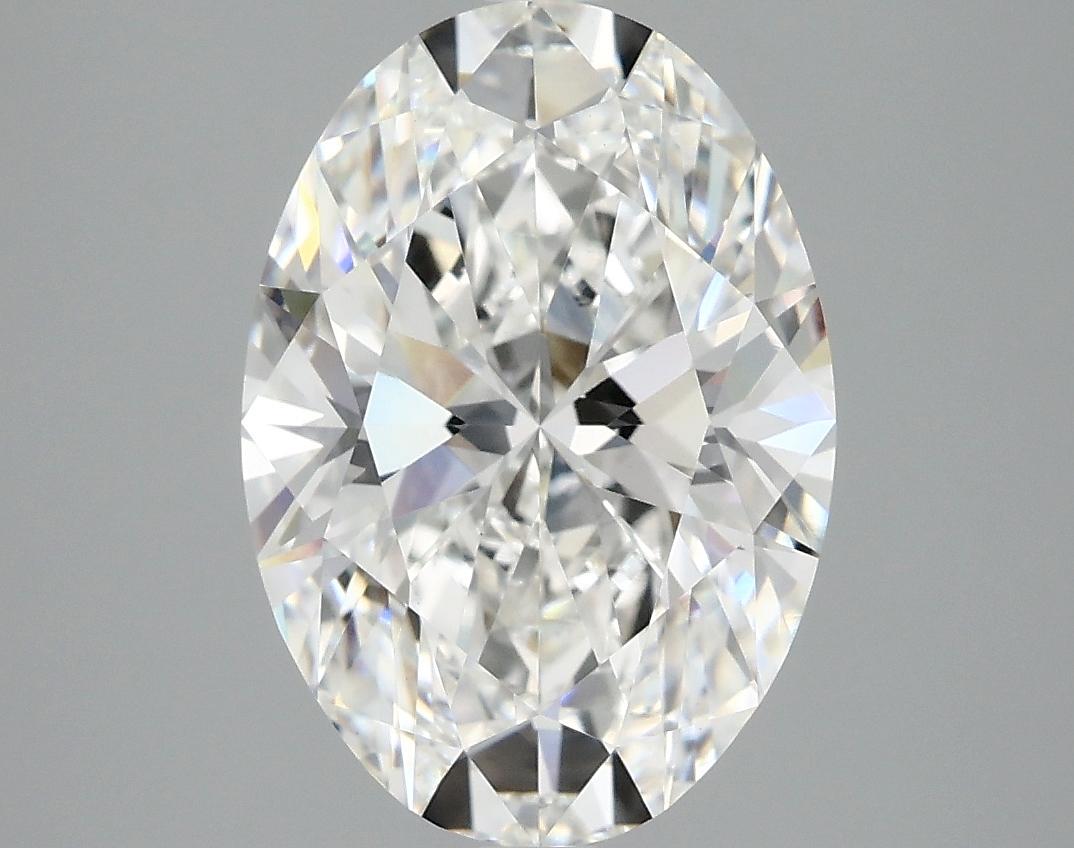 3.86 Carat Oval Shaped Ideal Cut VVS2 IGI Certified Lab Grown Diamond