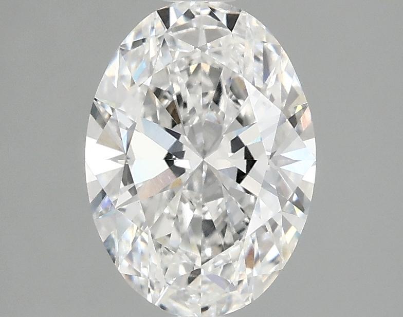 1.54 Carat Oval Shaped Ideal Cut VVS2 IGI Certified Lab Grown Diamond
