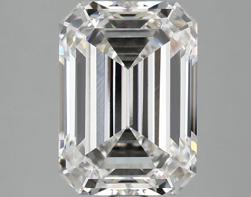 3.09 Carat Emerald Shaped Ideal Cut VS1 IGI Certified Lab Grown Diamond