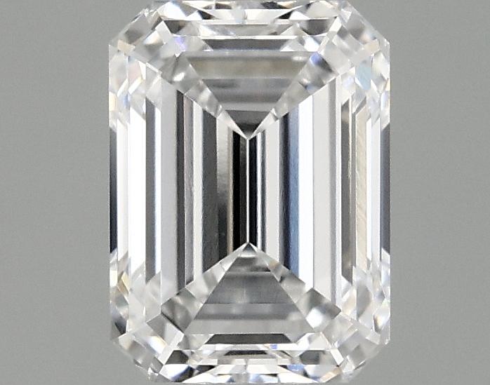 0.97 Carat Emerald Shaped Excellent Cut VVS2 IGI Certified Lab Grown Diamond