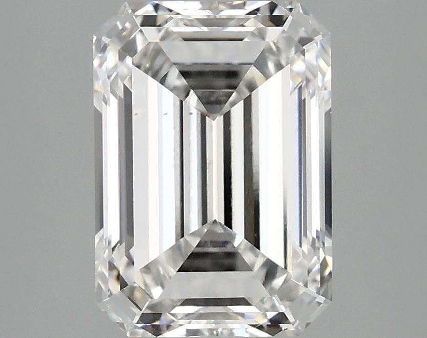 3.09 Carat Emerald Shaped Ideal Cut VS2 IGI Certified Lab Grown Diamond