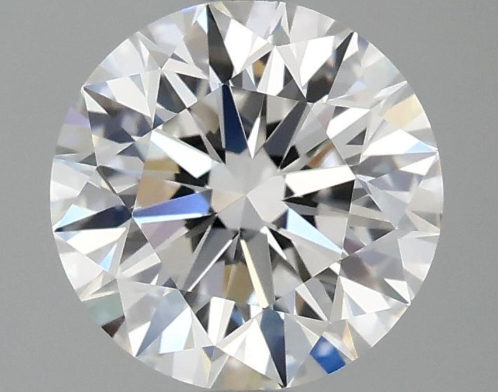 2.04 Carat Round Shaped Excellent Cut VVS2 IGI Certified Lab Grown Diamond