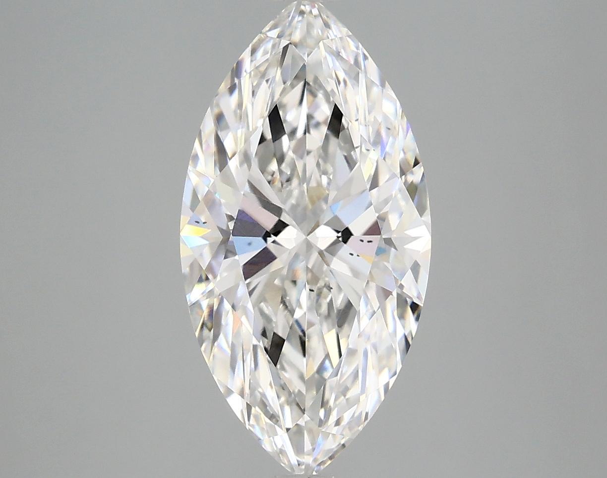3.02 Carat Marquise Shaped Ideal Cut SI1 IGI Certified Lab Grown Diamond