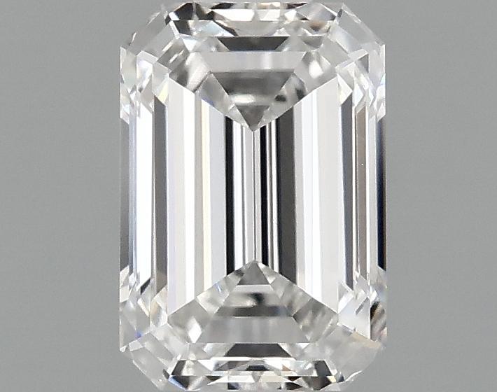 1.06 Carat Emerald Shaped Ideal Cut VVS2 IGI Certified Lab Grown Diamond