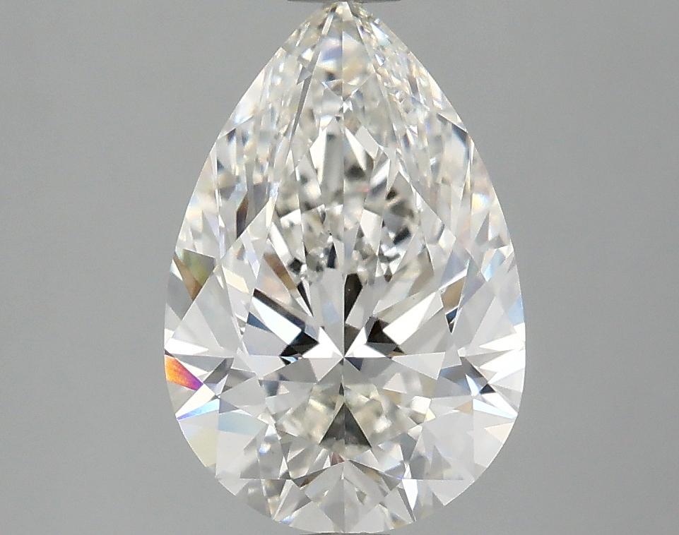 2.44 Carat Pear Shaped Excellent Cut VVS2 IGI Certified Lab Grown Diamond