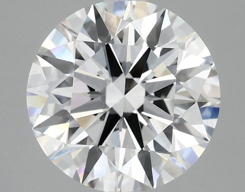 3.08 Carat Round Shaped Ideal Cut VVS2 IGI Certified Lab Grown Diamond
