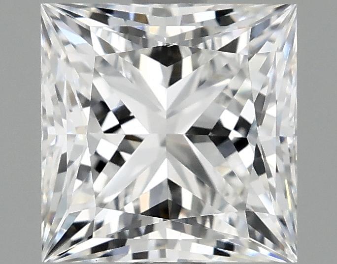 2.05 Carat Princess Shaped Ideal Cut VVS2 IGI Certified Lab Grown Diamond