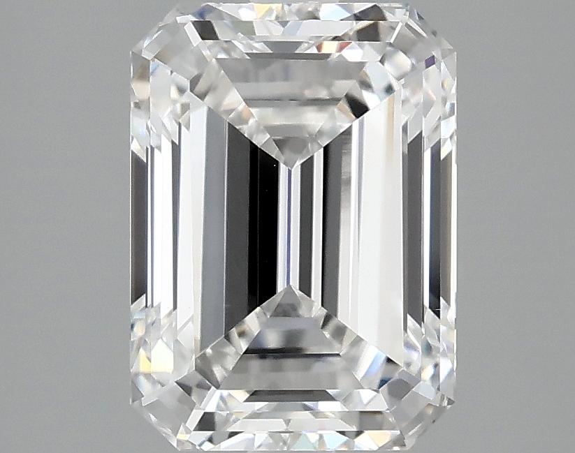 3.04 Carat Emerald Shaped Excellent Cut VVS2 IGI Certified Lab Grown Diamond
