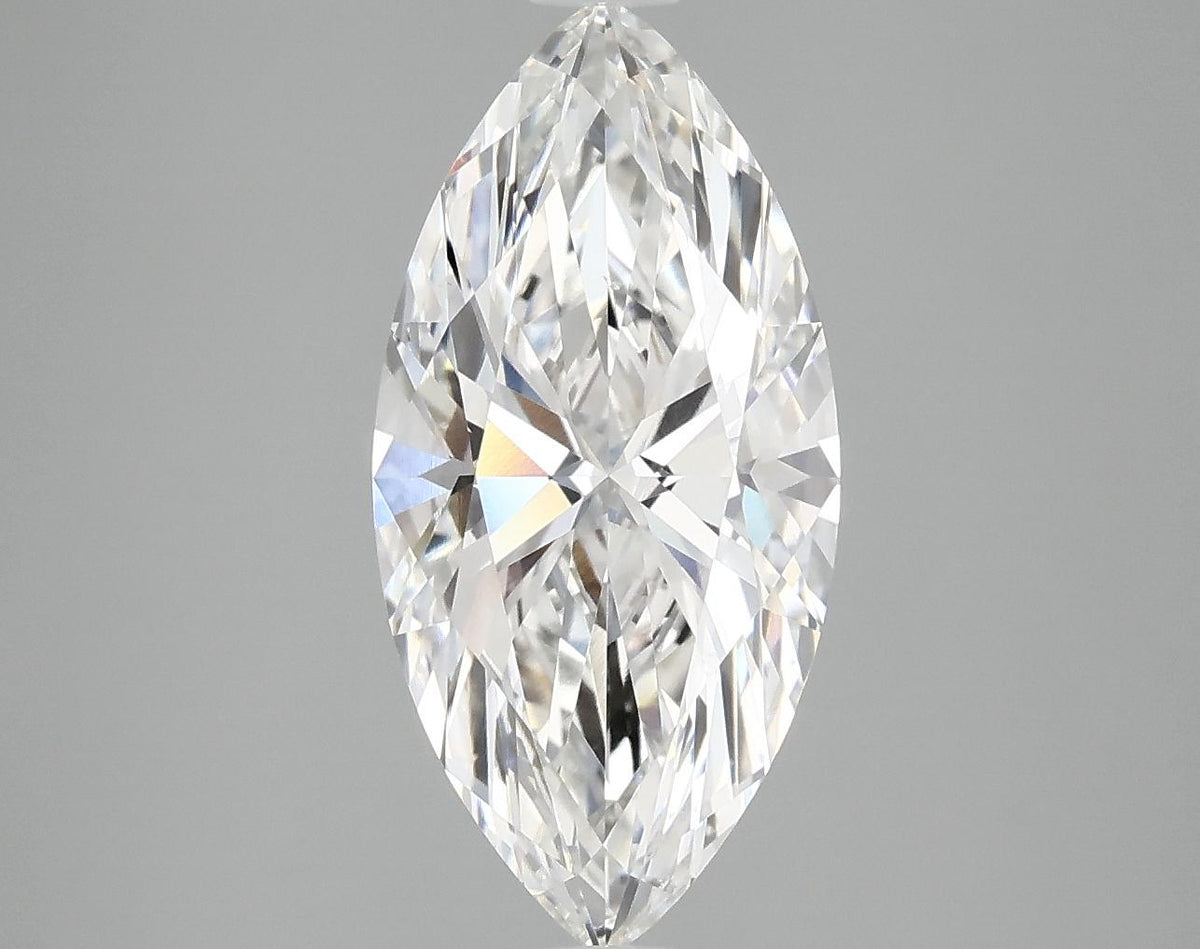 3.01 Carat Marquise Shaped Ideal Cut VS2 IGI Certified Lab Grown Diamond