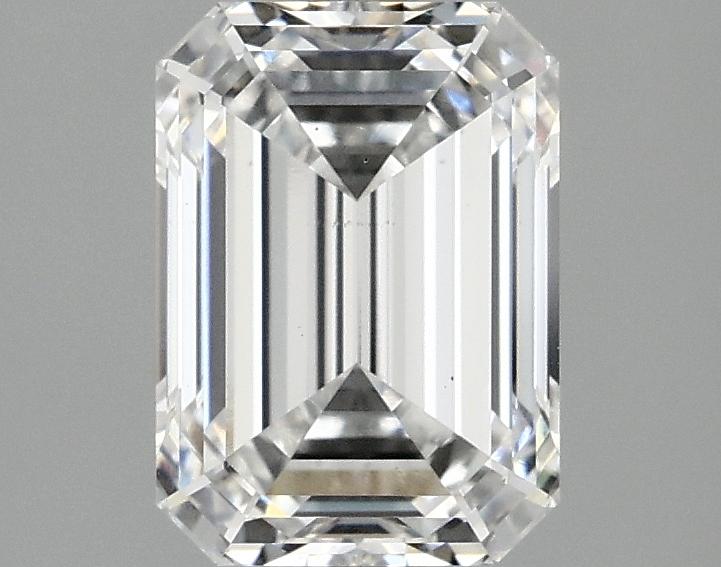 2.1 Carat Emerald Shaped Ideal Cut VS1 IGI Certified Lab Grown Diamond