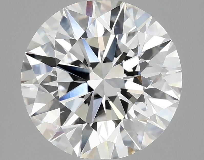 3.06 Carat Round Shaped Excellent Cut VVS2 IGI Certified Lab Grown Diamond