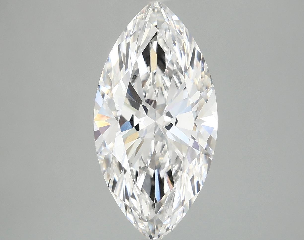 2.91 Carat Marquise Shaped Ideal Cut VVS2 IGI Certified Lab Grown Diamond