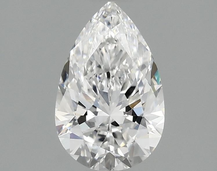 0.97 Carat Pear Shaped Ideal Cut VVS2 IGI Certified Lab Grown Diamond
