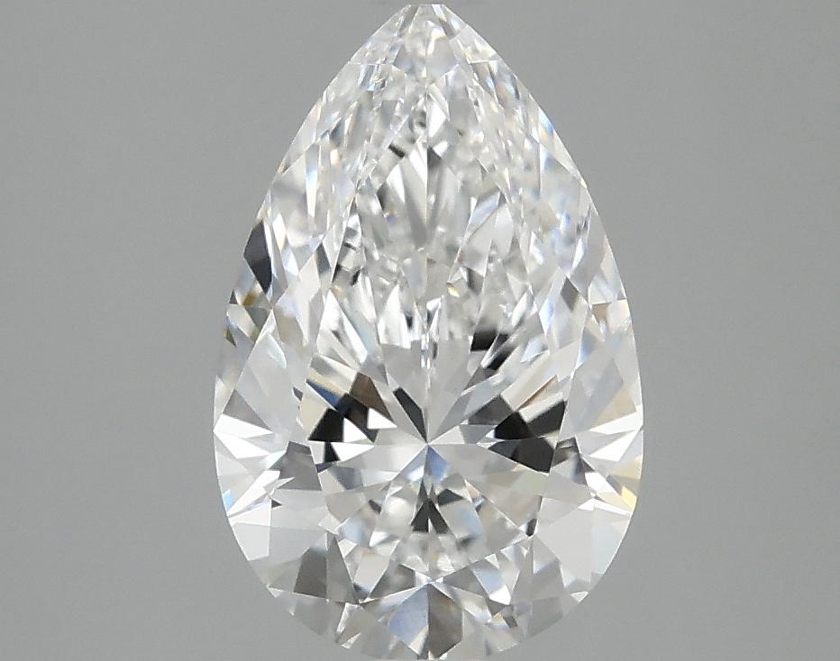 2.09 Carat Pear Shaped Ideal Cut VVS2 IGI Certified Lab Grown Diamond