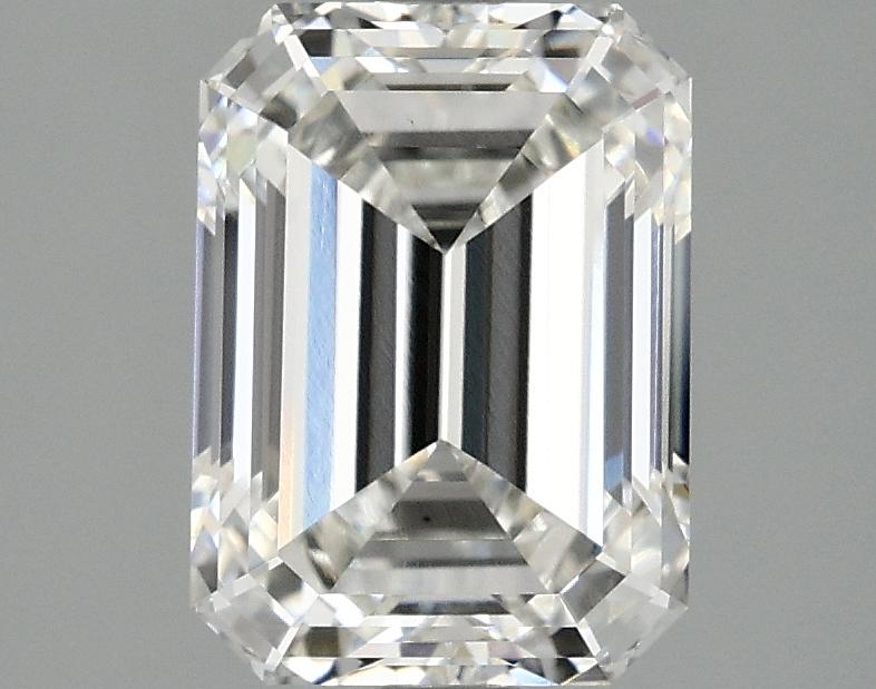2.55 Carat Emerald Shaped Excellent Cut VS1 IGI Certified Lab Grown Diamond