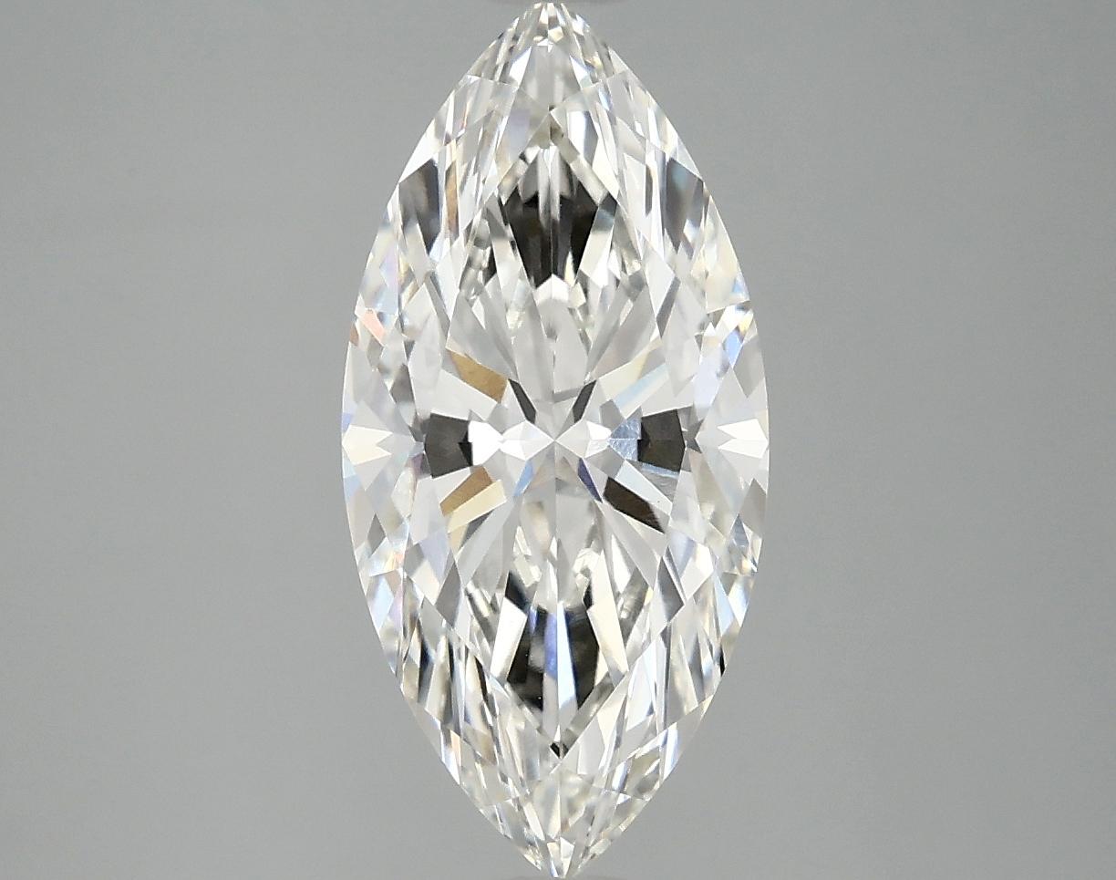 2.59 Carat Marquise Shaped Excellent Cut VVS2 IGI Certified Lab Grown Diamond