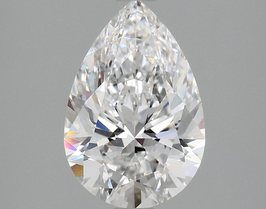 2.08 Carat Pear Shaped Excellent Cut VS1 IGI Certified Lab Grown Diamond