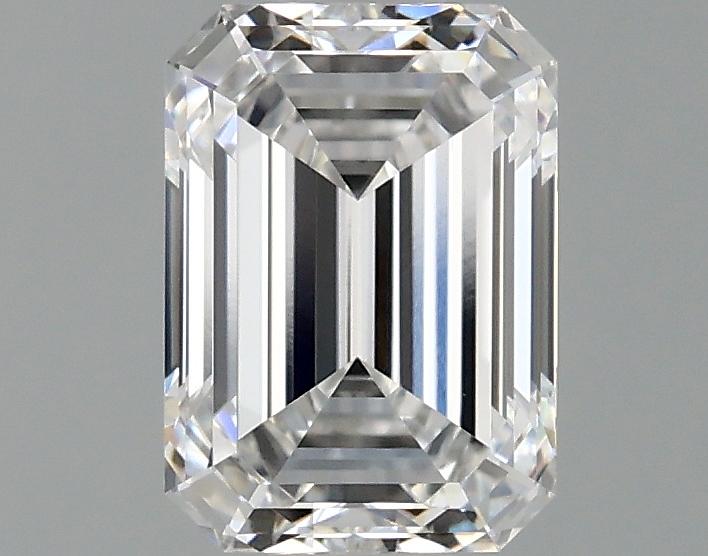 1.09 Carat Emerald Shaped Ideal Cut VVS2 IGI Certified Lab Grown Diamond