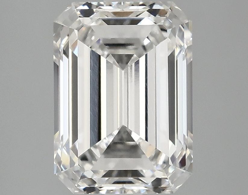 2.95 Carat Emerald Shaped Excellent Cut VVS2 IGI Certified Lab Grown Diamond