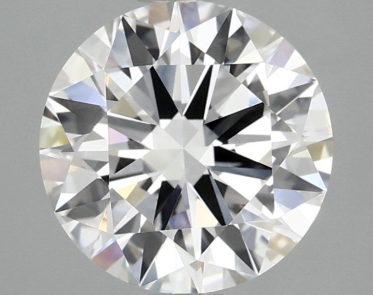 2.57 Carat Round Shaped Ideal Cut VVS2 IGI Certified Lab Grown Diamond