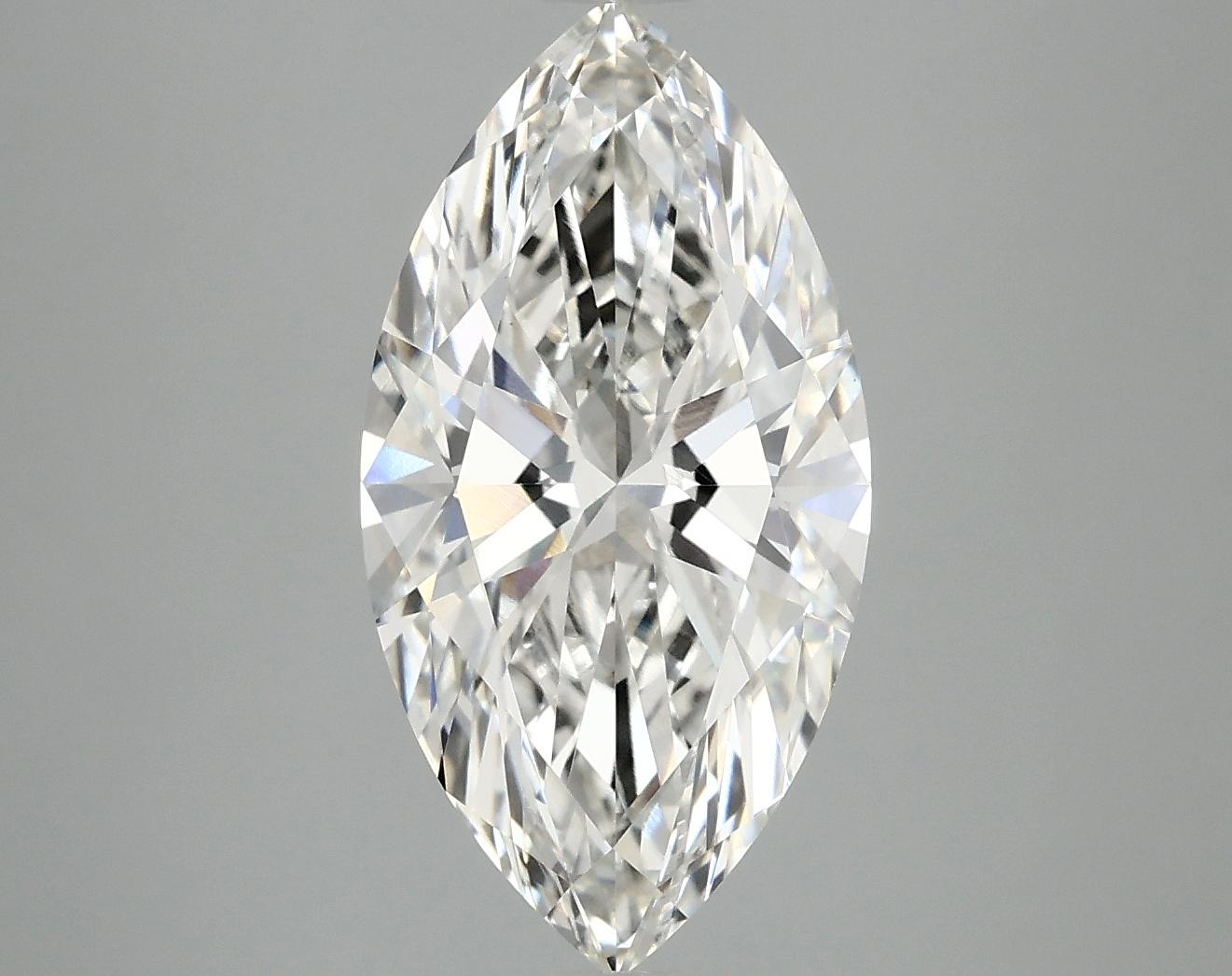 3.52 Carat Marquise Shaped Ideal Cut VS1 IGI Certified Lab Grown Diamond
