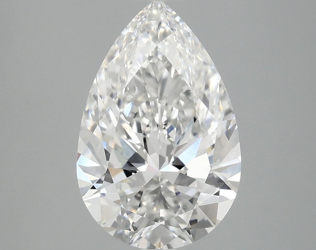 3.08 Carat Pear Shaped Excellent Cut VS1 IGI Certified Lab Grown Diamond