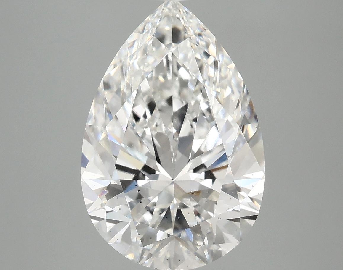 4.03 Carat Pear Shaped Excellent Cut SI1 IGI Certified Lab Grown Diamond