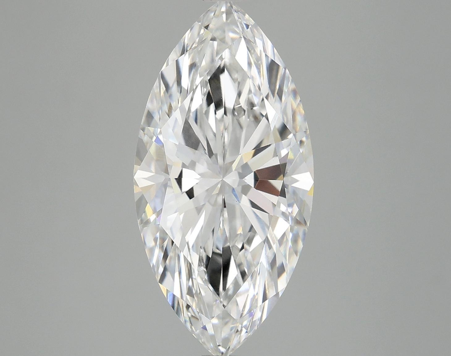4.9 Carat Marquise Shaped Ideal Cut VS1 IGI Certified Lab Grown Diamond