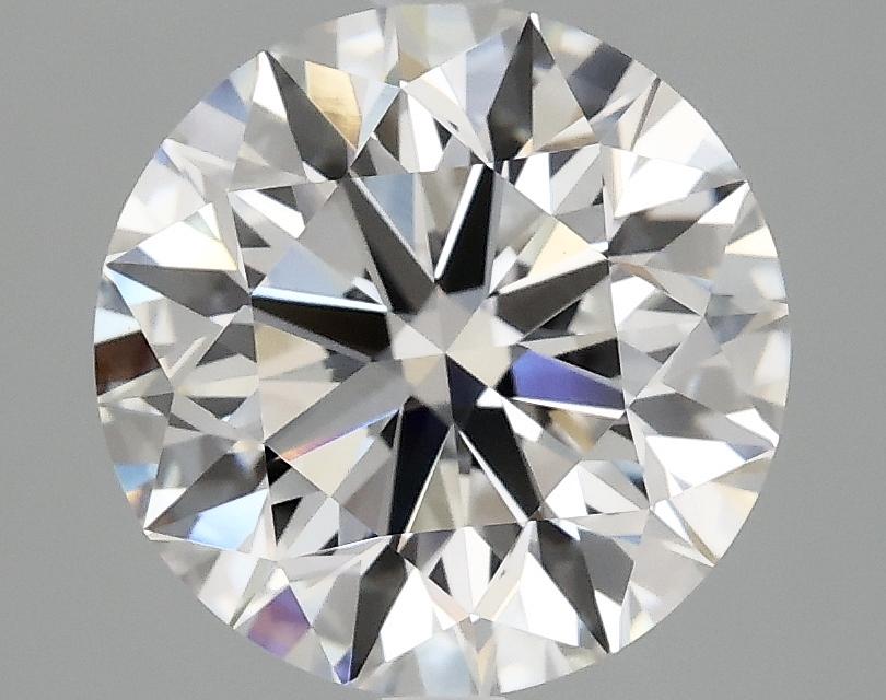 3.08 Carat Round Shaped Excellent Cut VVS2 IGI Certified Lab Grown Diamond