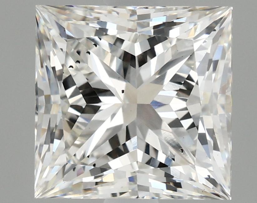 2.58 Carat Princess Shaped Ideal Cut SI1 IGI Certified Lab Grown Diamond