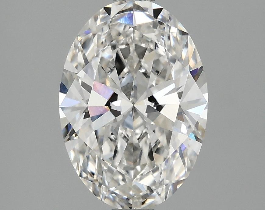 2.01 Carat Oval Shaped Ideal Cut VVS2 IGI Certified Lab Grown Diamond