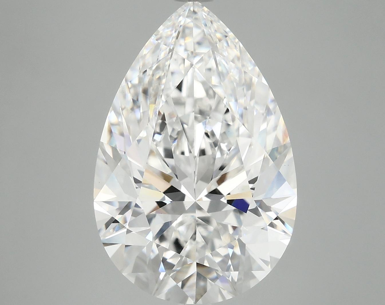 7.3 Carat Pear Shaped Excellent Cut VVS2 IGI Certified Lab Grown Diamond