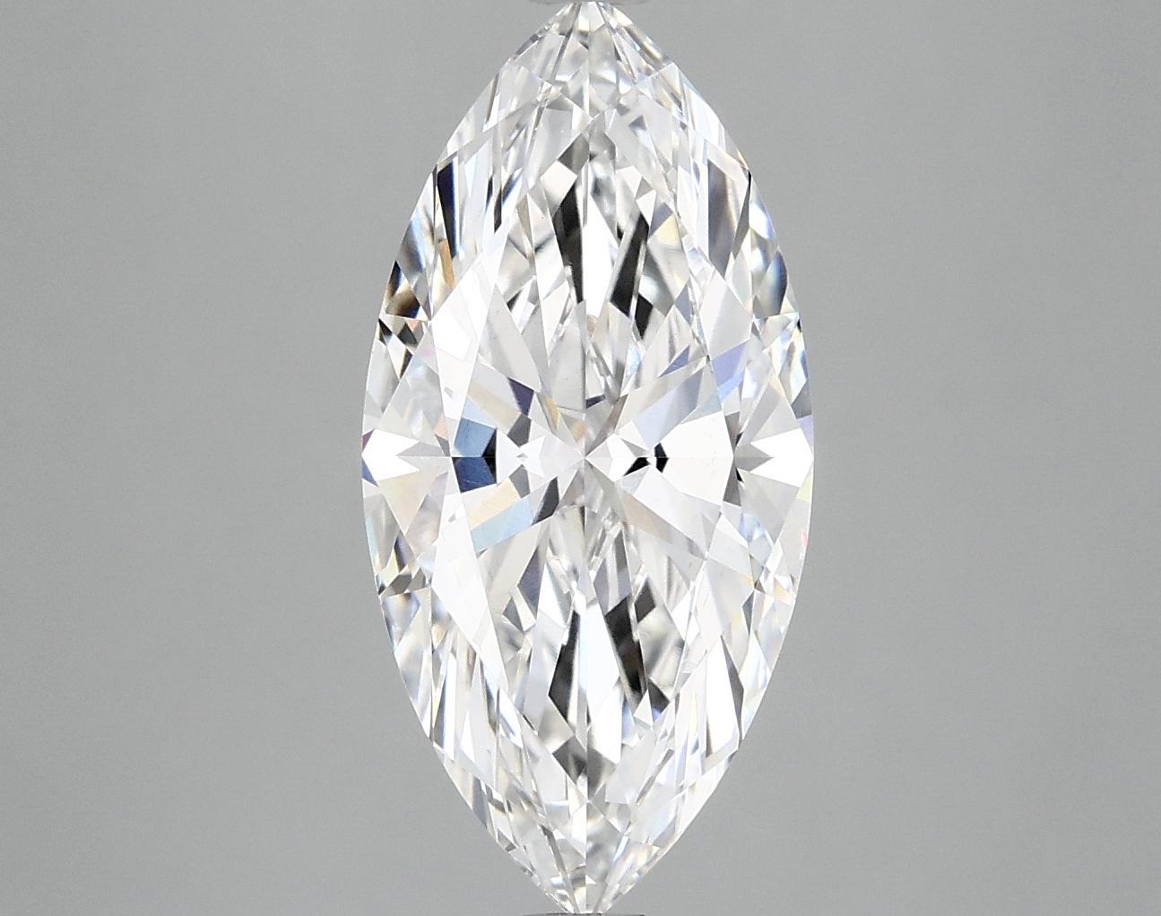 2.98 Carat Marquise Shaped Excellent Cut VS1 IGI Certified Lab Grown Diamond