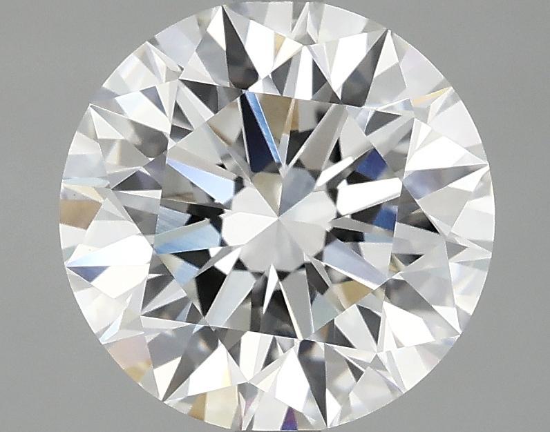 3.08 Carat Round Shaped Ideal Cut VVS2 IGI Certified Lab Grown Diamond