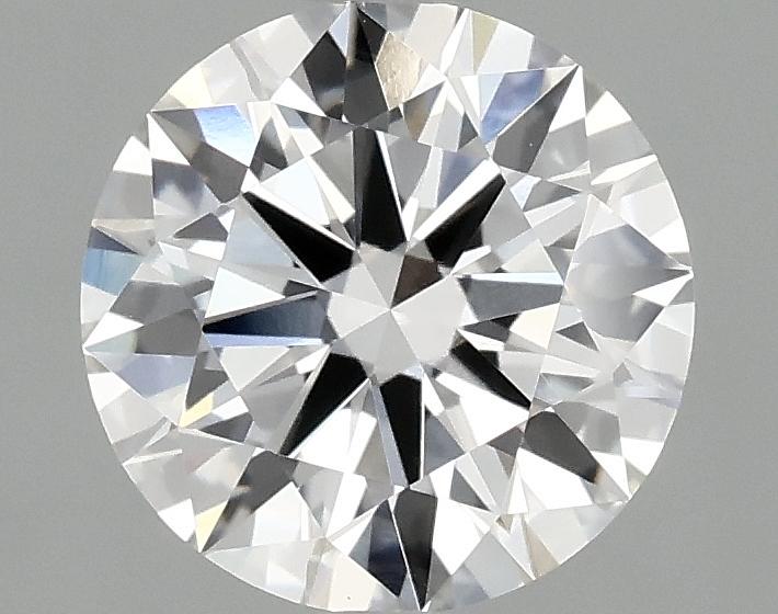 1.47 Carat Round Shaped Ideal Cut VVS2 IGI Certified Lab Grown Diamond