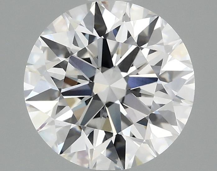 2.07 Carat Round Shaped Excellent Cut VVS2 IGI Certified Lab Grown Diamond