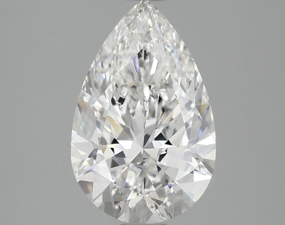 2.05 Carat Pear Shaped Ideal Cut VVS2 IGI Certified Lab Grown Diamond