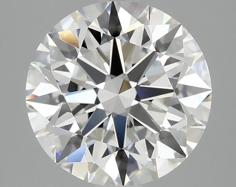 3.04 Carat Round Shaped Excellent Cut VVS2 IGI Certified Lab Grown Diamond