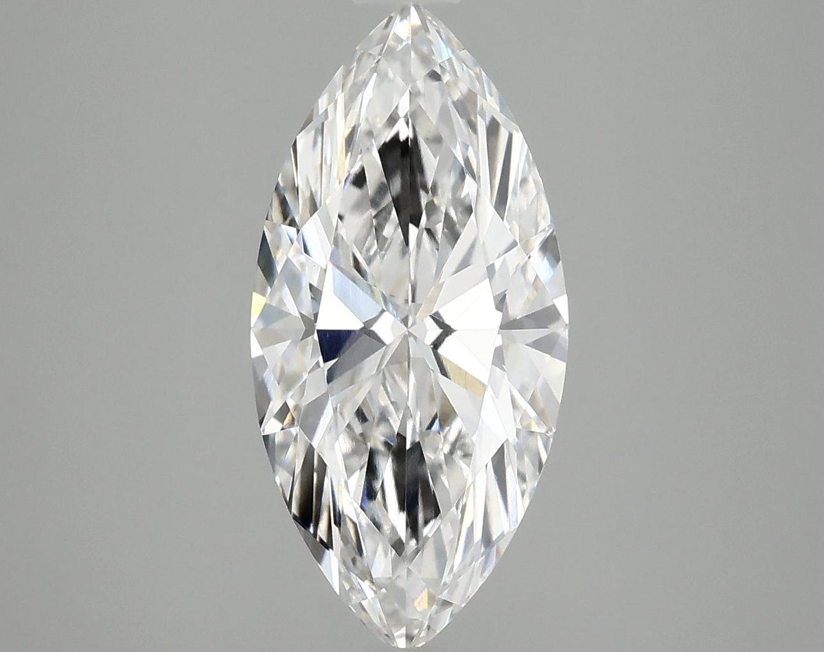 2.99 Carat Marquise Shaped Excellent Cut VVS2 IGI Certified Lab Grown Diamond