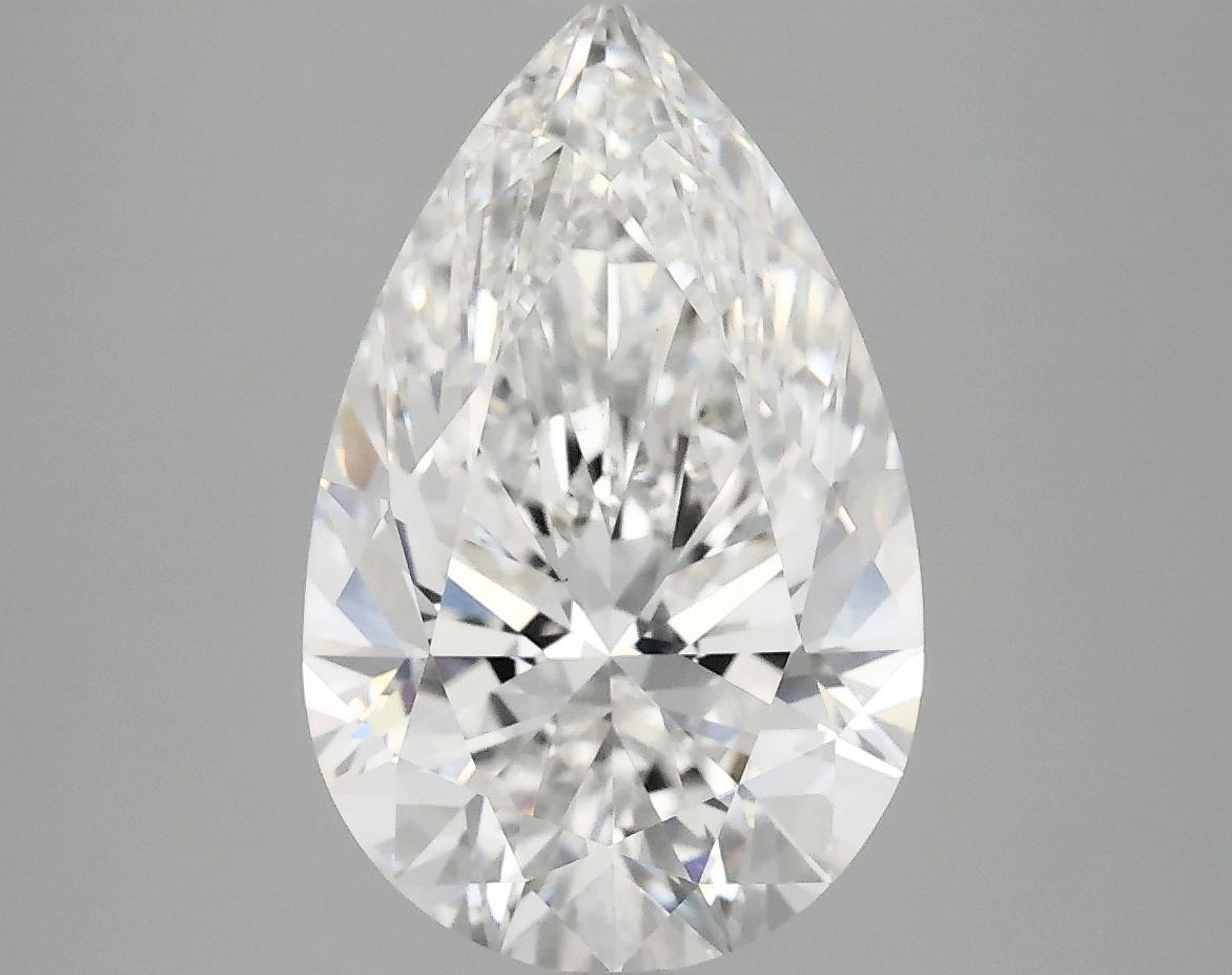 4.05 Carat Pear Shaped Ideal Cut VS1 IGI Certified Lab Grown Diamond