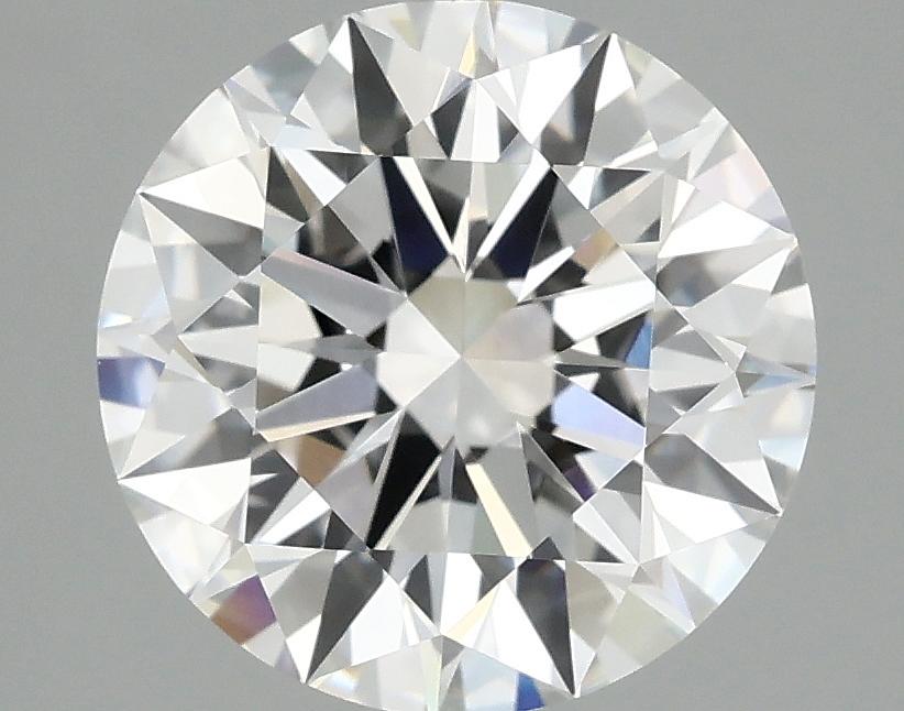 3.09 Carat Round Shaped Ideal Cut VVS2 IGI Certified Lab Grown Diamond