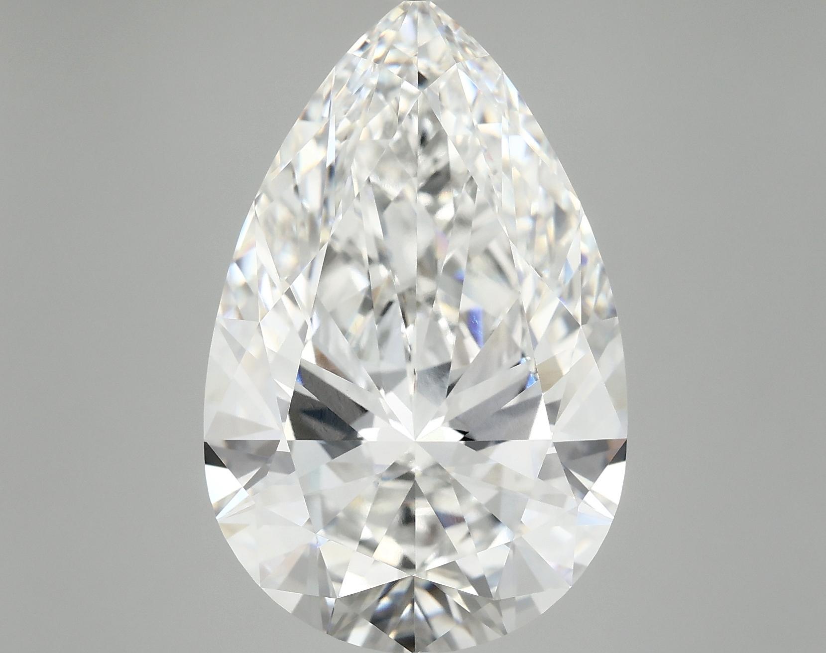10.74 Carat Pear Shaped Ideal Cut VVS2 IGI Certified Lab Grown Diamond