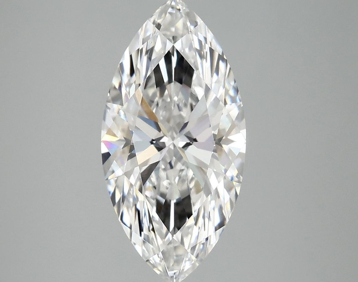3.05 Carat Marquise Shaped Ideal Cut VS1 IGI Certified Lab Grown Diamond