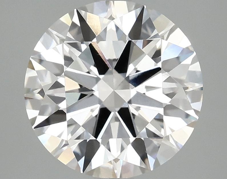 3.07 Carat Round Shaped Ideal Cut VVS2 IGI Certified Lab Grown Diamond