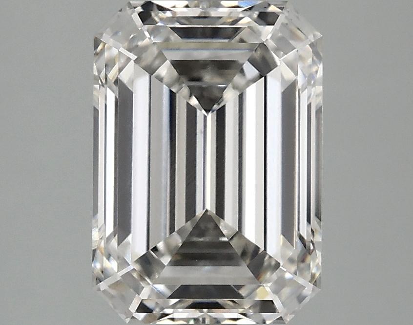 3.09 Carat Emerald Shaped Ideal Cut VS2 IGI Certified Lab Grown Diamond