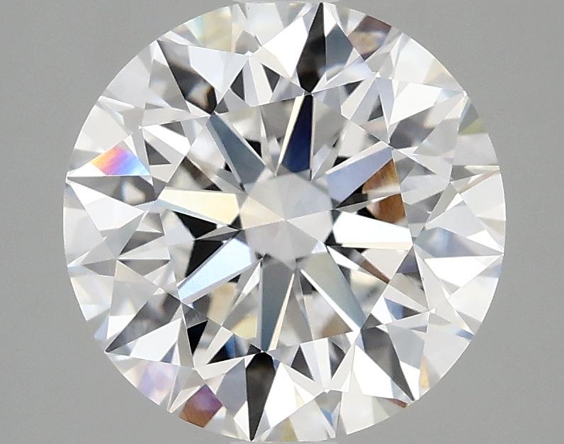 3.05 Carat Round Shaped Excellent Cut VVS2 IGI Certified Lab Grown Diamond