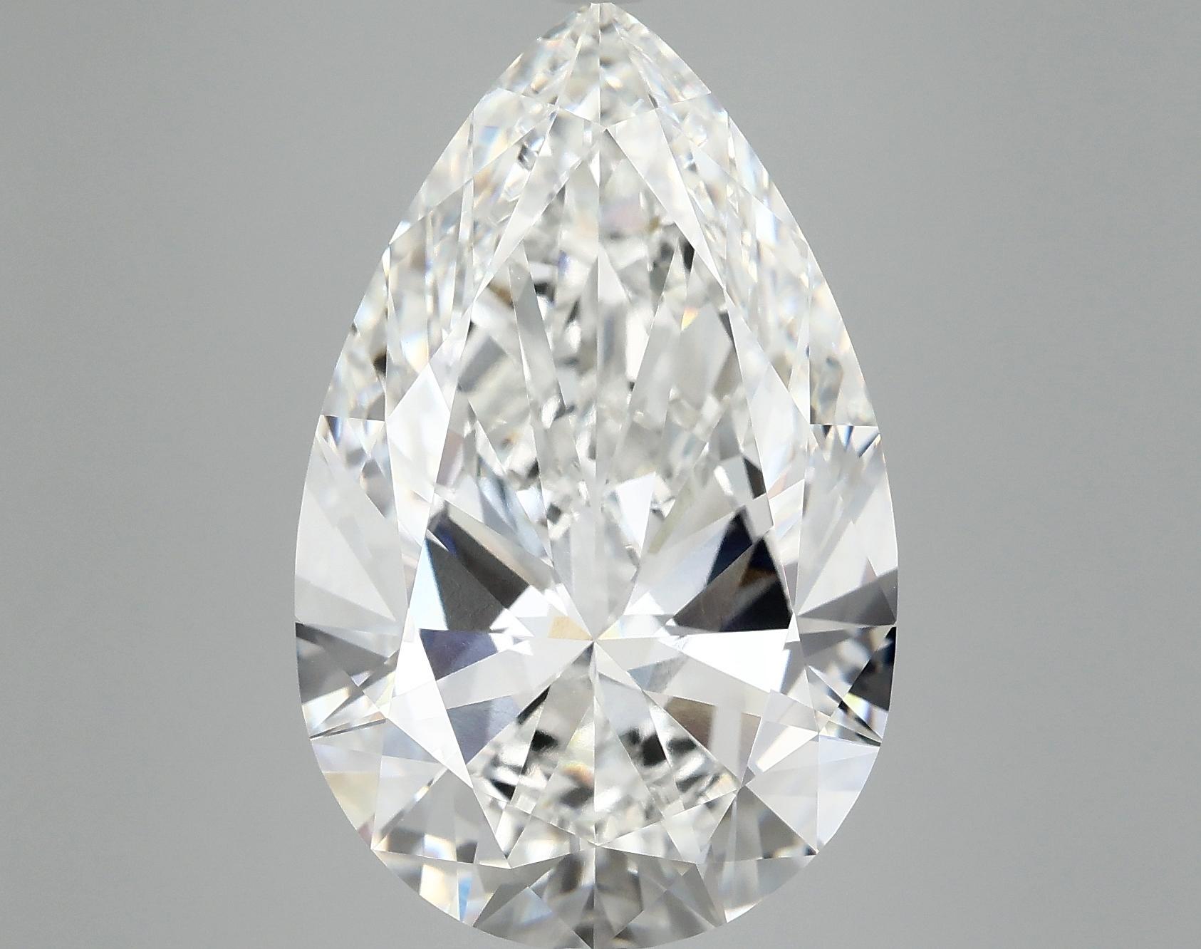 11.02 Carat Pear Shaped Ideal Cut VVS2 IGI Certified Lab Grown Diamond
